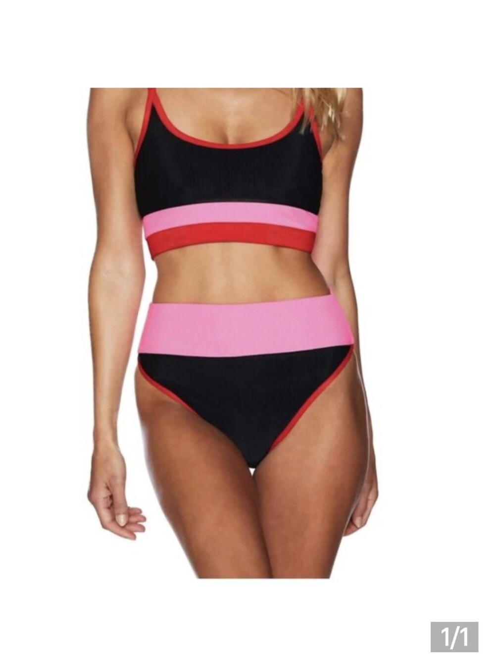Beach Riot Eva Bralette And Emmy High Rise Bikini